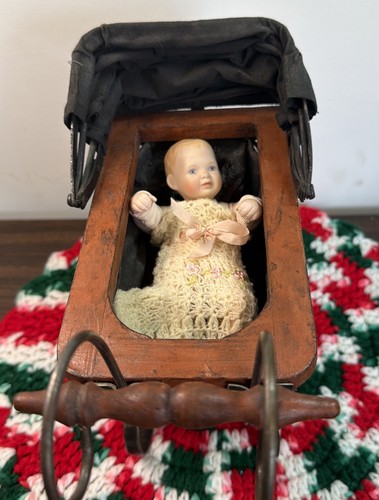 Victorian style wicker doll - victorian,