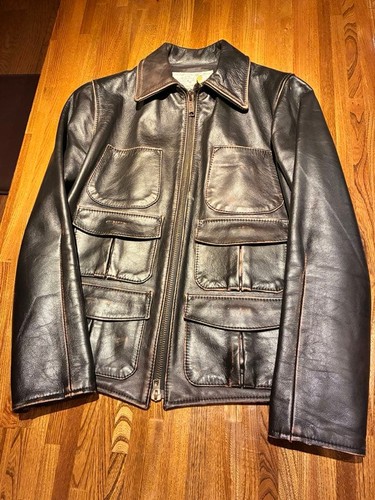 Aero leather pocket - leather, 6-pocket