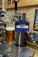 Bar Home Single Tap Faucet Draft Beer Keg Tap Tower Kegerator Stainless Steel