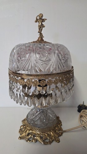 Vintage cherub lamp lampshade - cherub,
