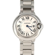 Authentic Cartier Ballon Bleu SM W69010Z4 SS Quartz  #260-004-715-0232