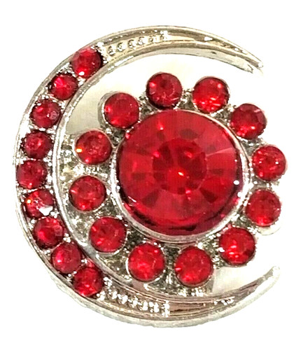 Red rhinestones 18mm - rhinestones, 18mm/20mm