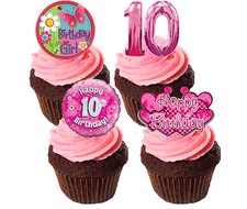 10th Birthday Girl Edible Cup