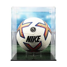 Acrylic Football Display Case / 4 Unique Designs / UV Printed Back / Perspex