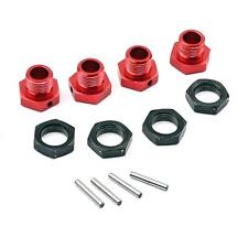Arrma Aluminium Wheel Nuts & Hex 17mm 14.6mm Thick Red (4) AR310449 ARA311035