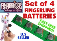 SET of 4 NEW BATTERIES WowWee