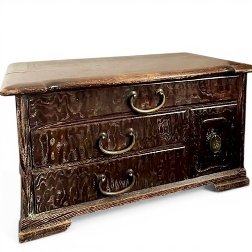 Tansu wooden chest antique - wooden,