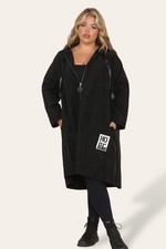 OVERSIZED HOODED RAIN MAC