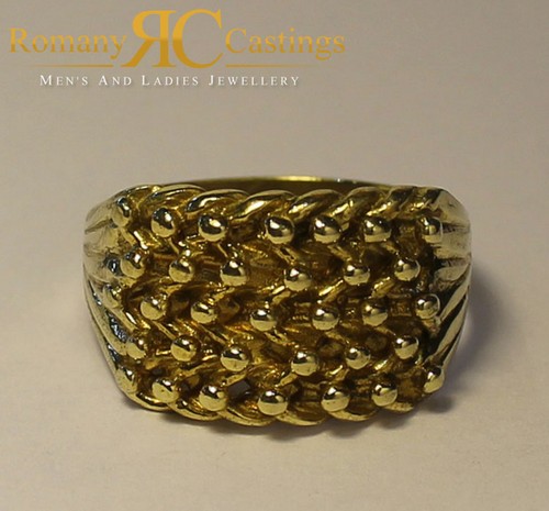 Unisex row keeper ring solid - unisex,