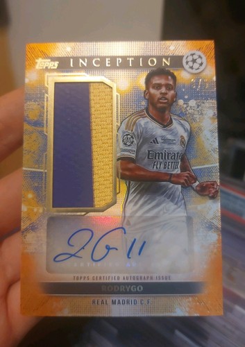Rodrygo topps inception ucc - topps,