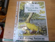 WIND IN THE WILLOWS - GARY KENNEDY / INTARSIA - 4 KNITTING PATTERNS DK