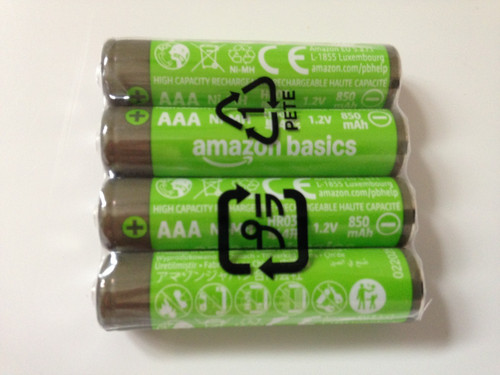 Rechargeable batteries aaa - 4x,