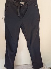 Lovely Peter Storm Womens Black Walking/Camping Trousers Size 12