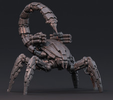 Scorpion Dreadnought 85mm tall