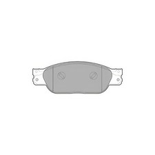 DELPHI LP2020 Brake Pad Set