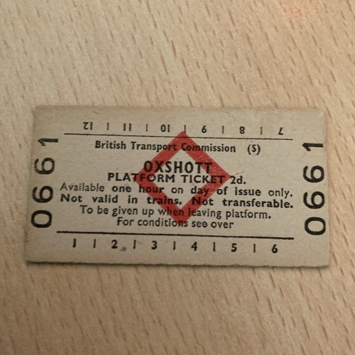 Platform ticket - platform., (