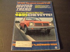 Motor Trend  Oct 1975 Luxury Imports Mercedes 600SEL, Jaguar XJ-S ID:64776