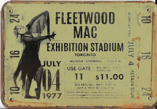 Fleetwood mac ticket - mac,