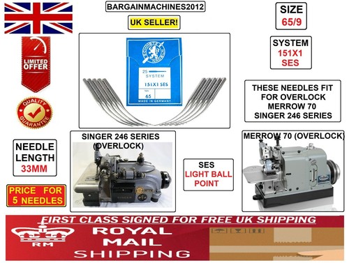 Singer merrow system 151x1 - singer, system:151x1