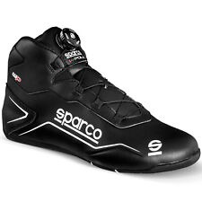 SALE! Shoes SPARCO K-Pole WP WATERPROOF Karting Black Boots Race Kart 26-48
