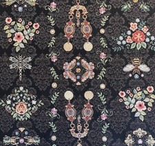 Oriental Woven Tapestry Fabric