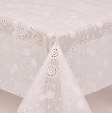 Traditional Lace White Floral