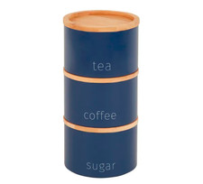 Set of 3 Tea Coffee Sugar