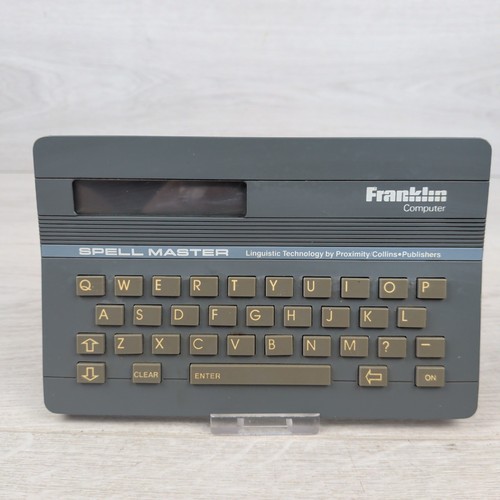 Franklin spellmaster 103 - spellmaster, oe-103
