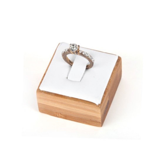 Wooden ring display stand - ring,