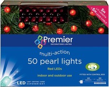 50 Christmas LED Multi-Action