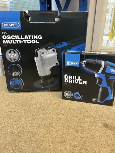 Draper 12v drill - 12v, &