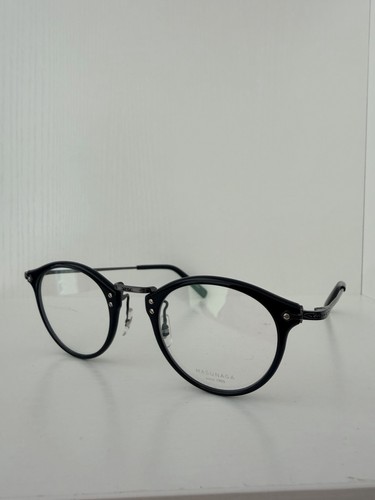 Masunaga black gunmetal round - gunmetal,