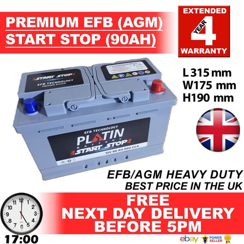 Varta e46 efb car battery - car,