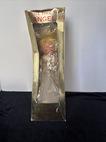 Vintage mcm lighted angel - vintage,