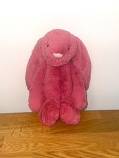 Jellycat Bunny Cerise - Bashful Medium - Pink - Retired - GUC