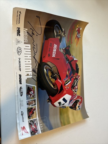 Vintage motorcycle signed - vintage,