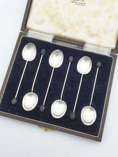 Nice Cased Set of 6 Sterling