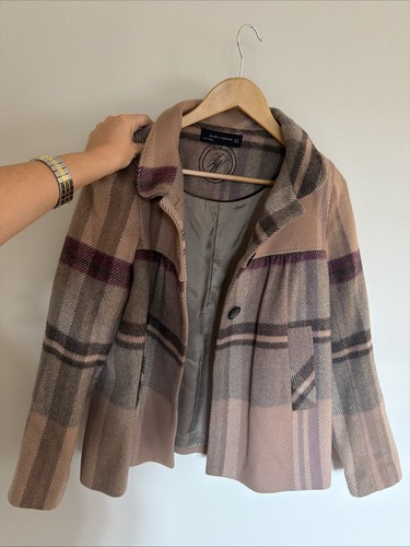 Zara tartan jacket - zara,