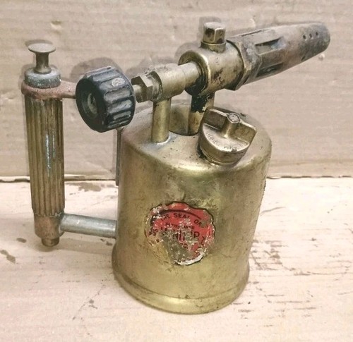 Antique brass workshop tool - workshop,