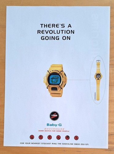 Casio shock baby watch - casio,