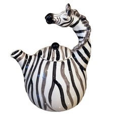 Zebra Safari Animal Teapot