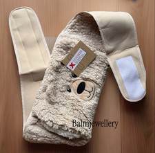 Beige Bear Teddy Fleece Hot
