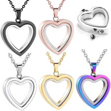 Glass heart cremation - glass,