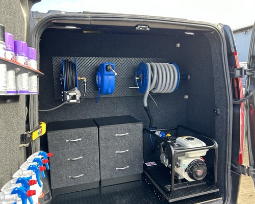 Mobile valeting van business - valeting,