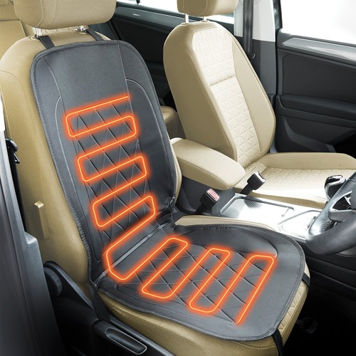 Heated car seat cover 12v - heated,