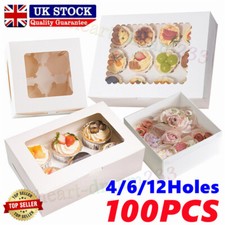 Windowed Cupcake Boxes 4, 6