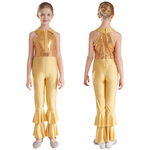 Girls sequin gymnastics - girls,