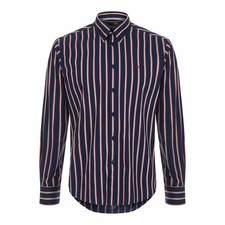 MERC Elsted navy long-sleeve