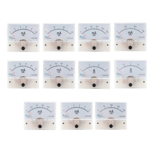 Pointer current panel meter - dc,