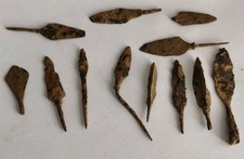 LOT OF 12 ANCIENT ROMAN IRON